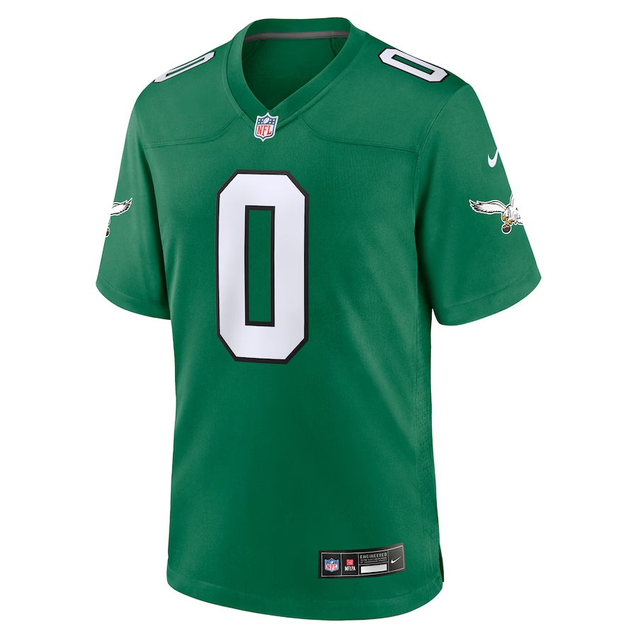 Nike D'Andre Swift Philadelphia Eagles Kelly Green Alternate Game Jersey