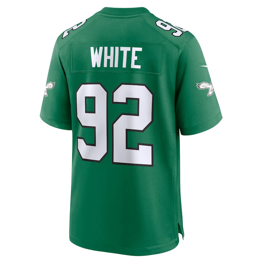 Nike Reggie White Philadelphia Eagles Kelly Green Alternate Game Jersey