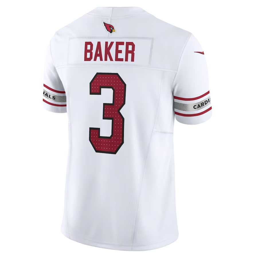 Nike Budda Baker Arizona Cardinals White Vapor F.U.S.E. Limited Jersey
