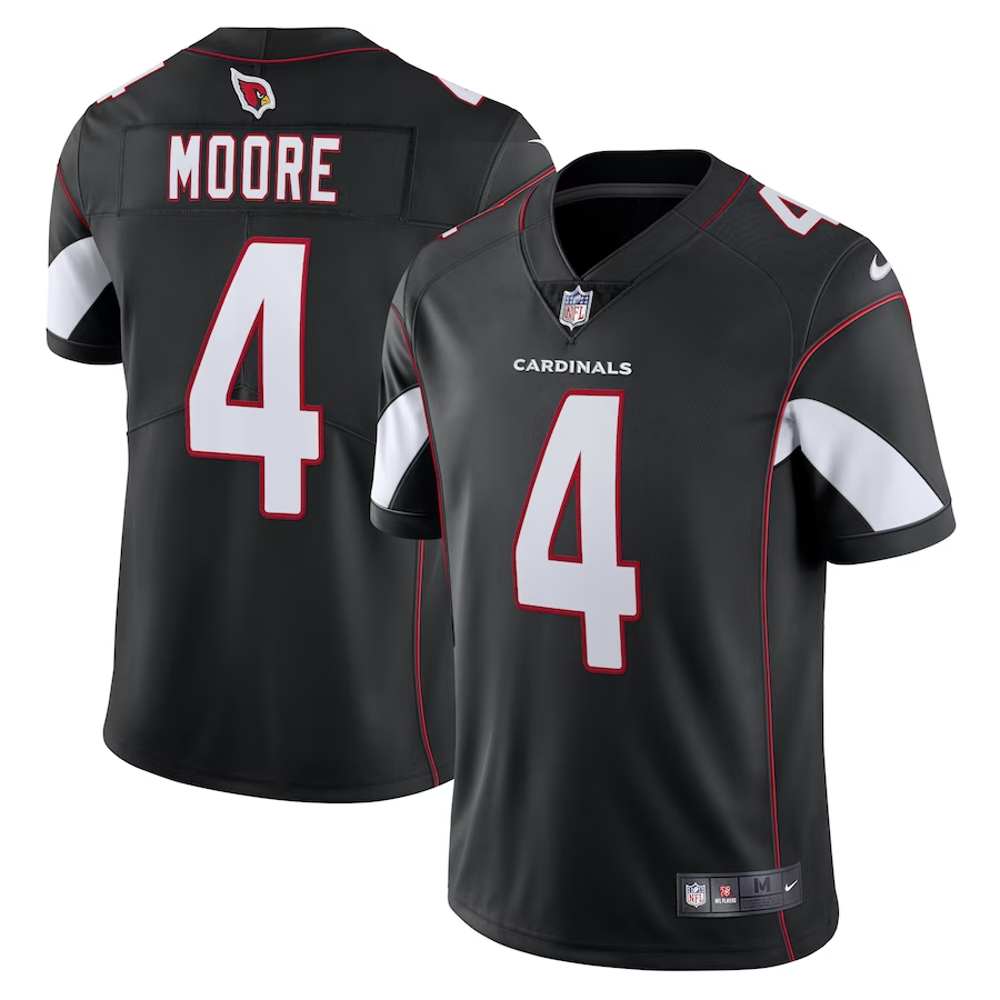Nike Rondale Moore Arizona Cardinals Black Alternate Vapor Limited Jersey