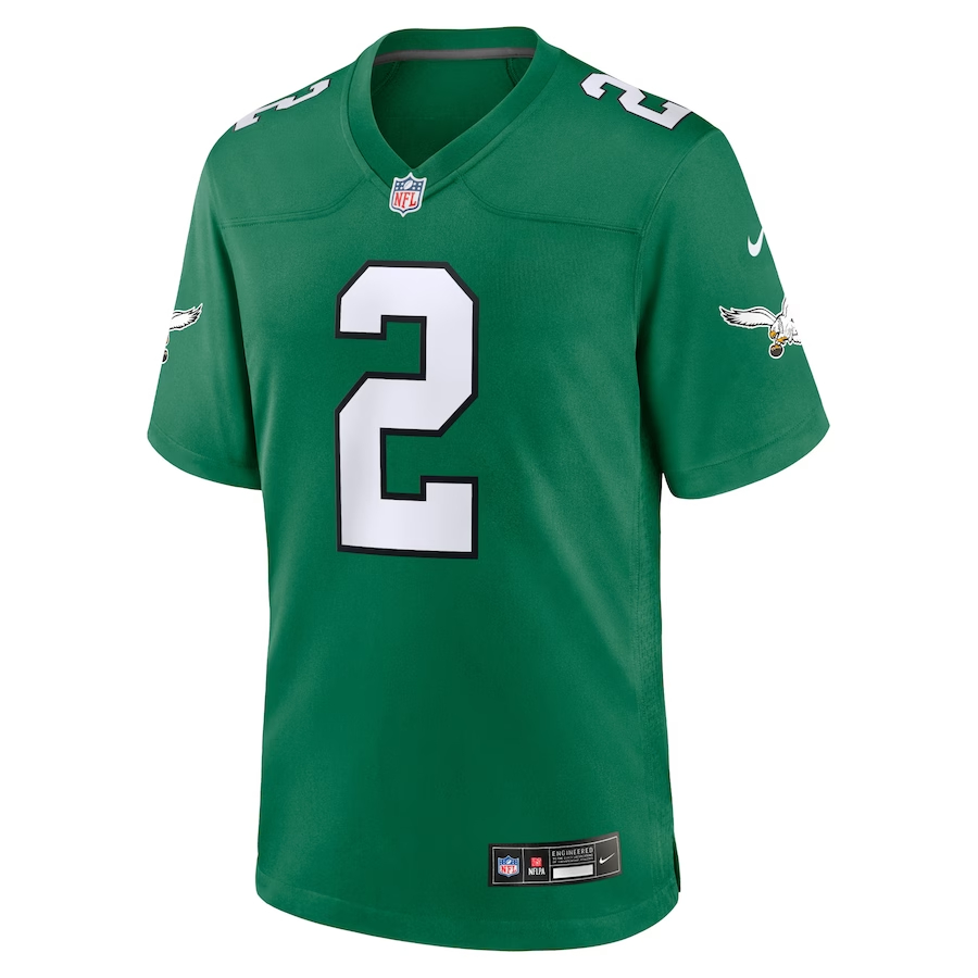 Nike Darius Slay Philadelphia Eagles Kelly Green Alternate Game Player Jersey