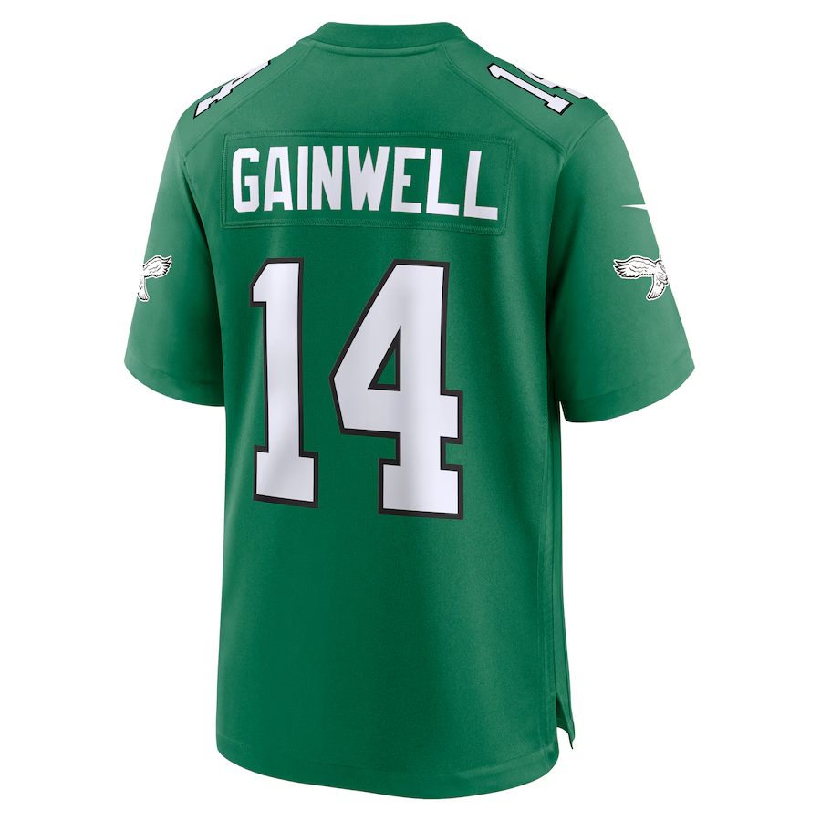 Nike Kenneth Gainwell Philadelphia Eagles Kelly Green Alternate Game Jersey