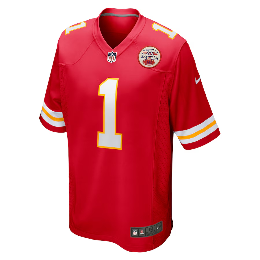 Nike Jerick McKinnon Kansas City Chiefs Red Game Player Jersey