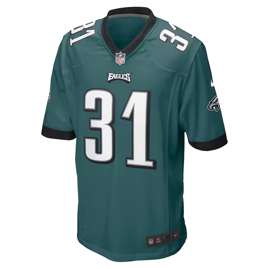 Nike Kevin Byard III Philadelphia Eagles Midnight Green Game Jersey