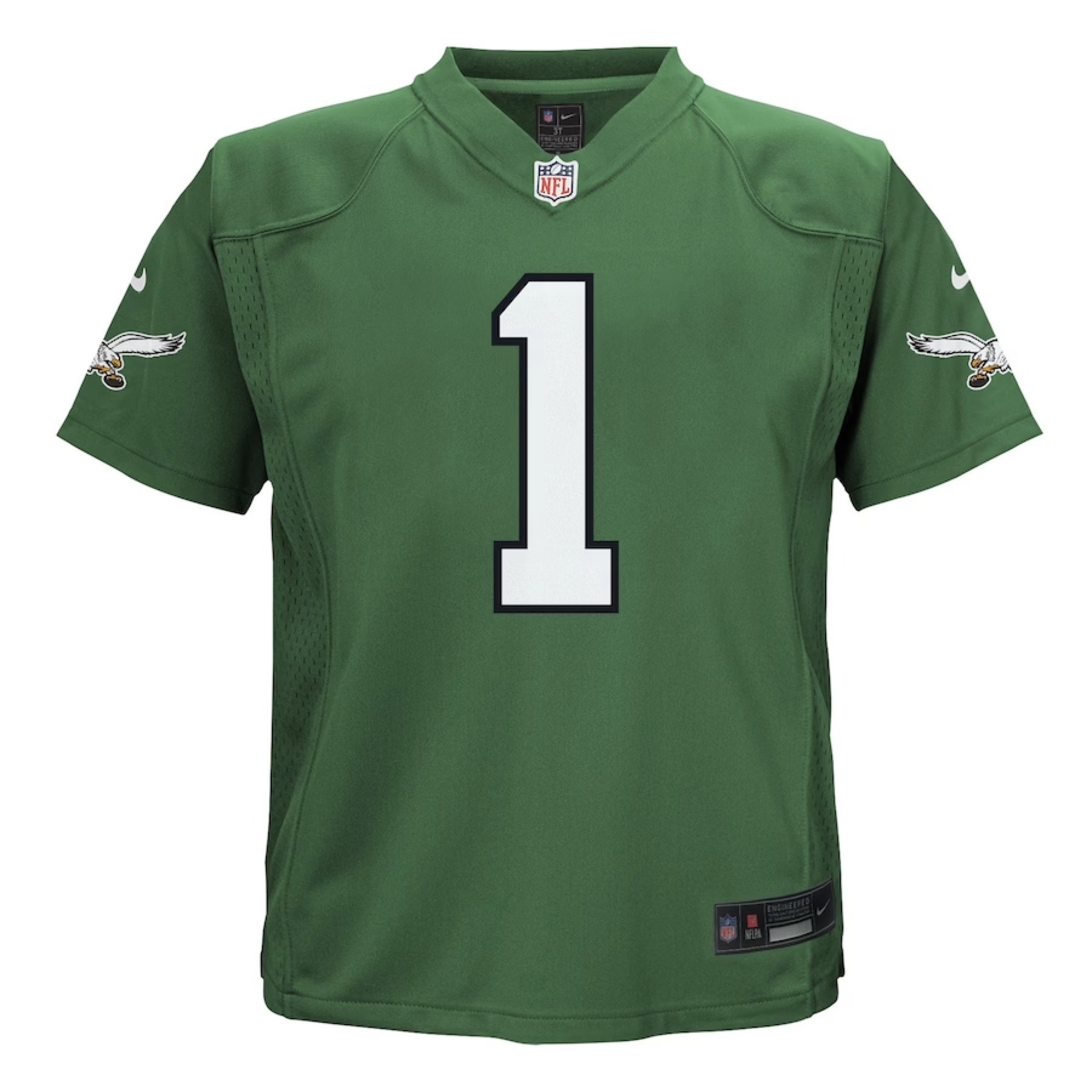 Nike Jalen Hurts Philadelphia Eagles Infant Kelly Green Alternate Game Jersey