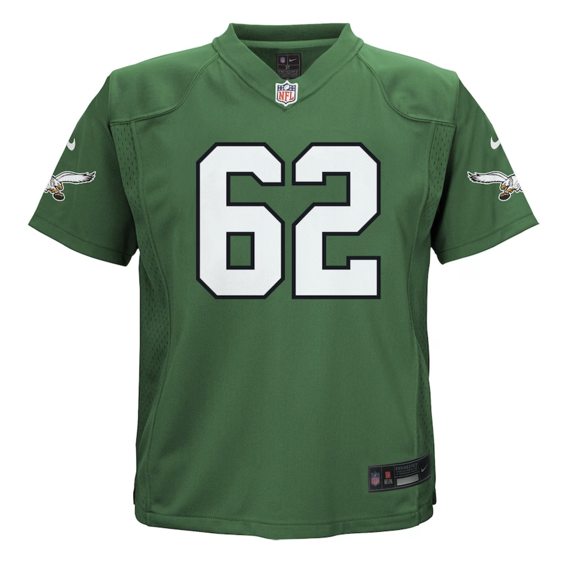 Nike Jason Kelce Philadelphia Eagles Infant Kelly Green Alternate Game Jersey