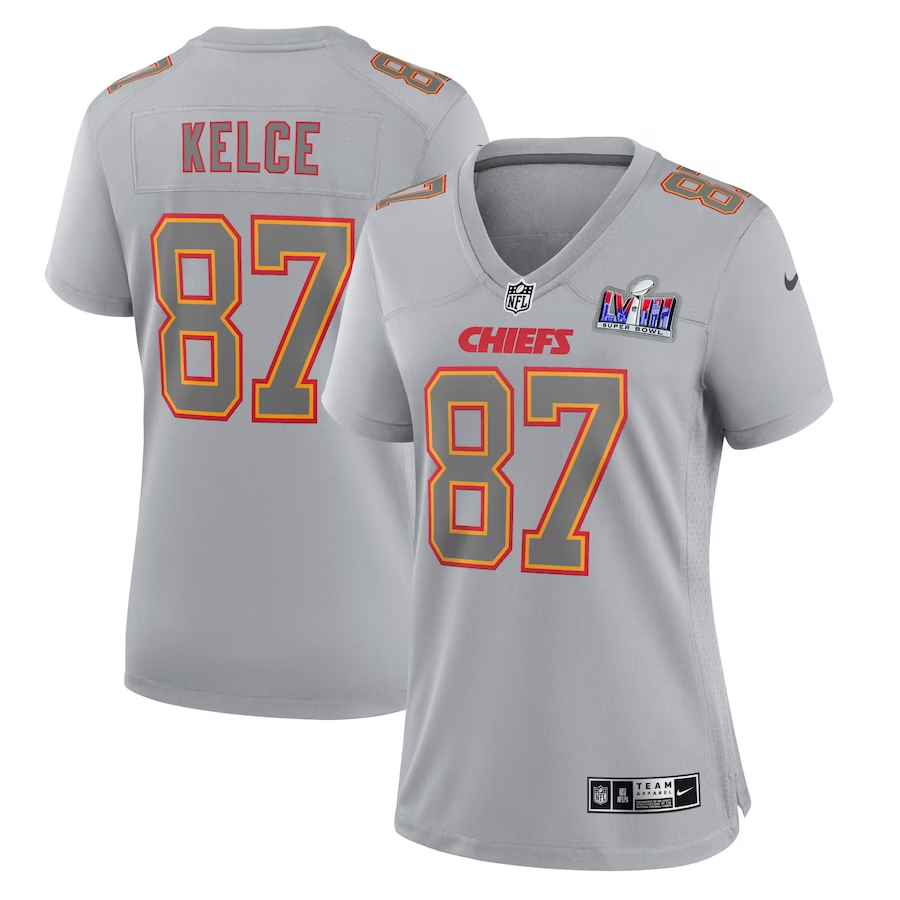 Nike Travis Kelce Kansas City Chiefs Women's Gray Su