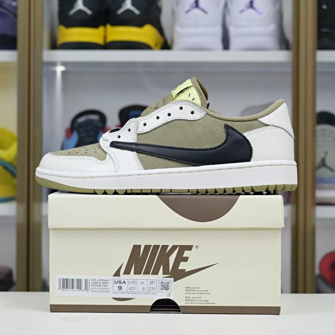 Travis Scott x Air Jordan 1  Low Golf 6.0