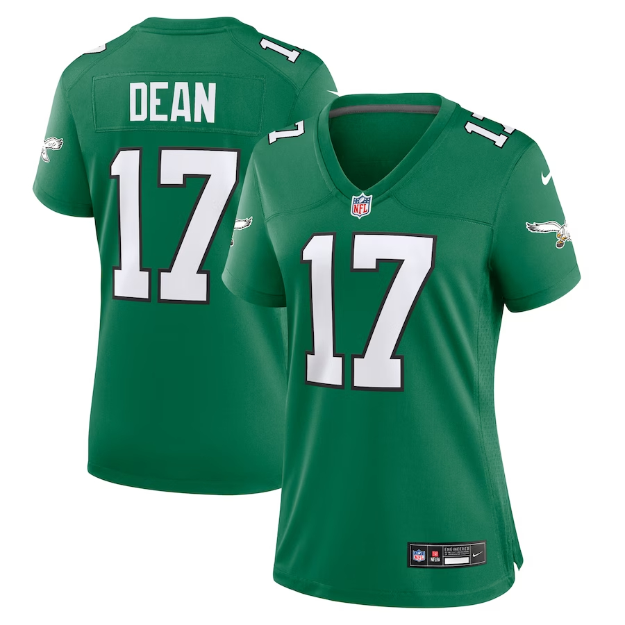 Nike Nakobe Dean Philadelphia Eagles Women's Kelly Green Alternate Game Jersey