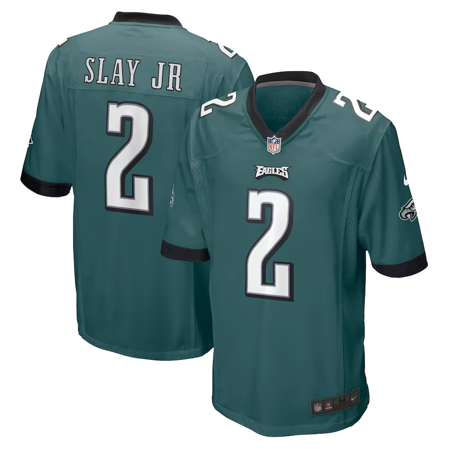 Nike Darius Slay Jr. Philadelphia Eagles Midnight Green Game Jersey