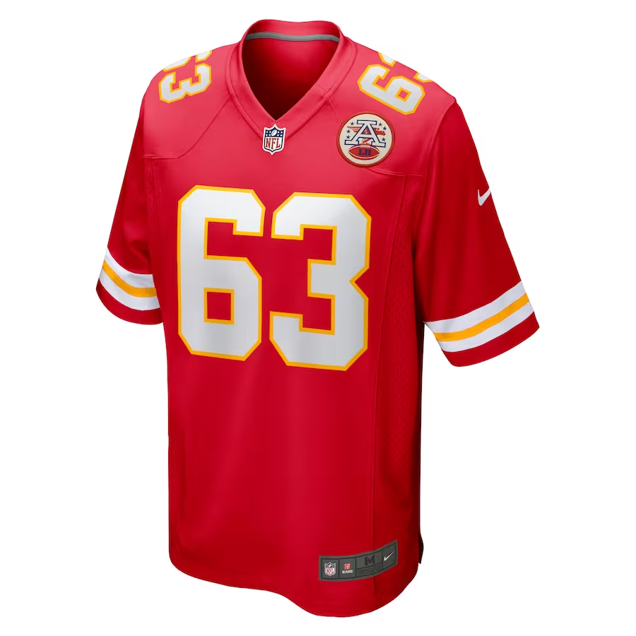 Nike Willie Lanier Kansas City Chiefs Red Retired Player Jersey