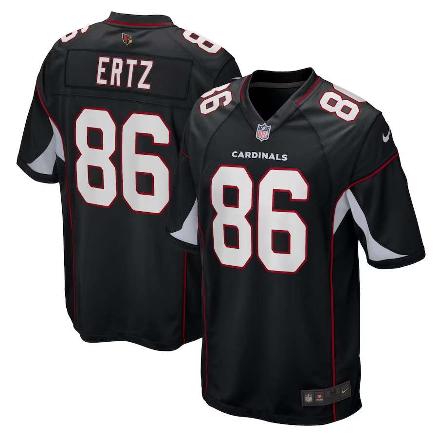 Nike Zach Ertz Arizona Cardinals Black Alternate Player Game Jersey