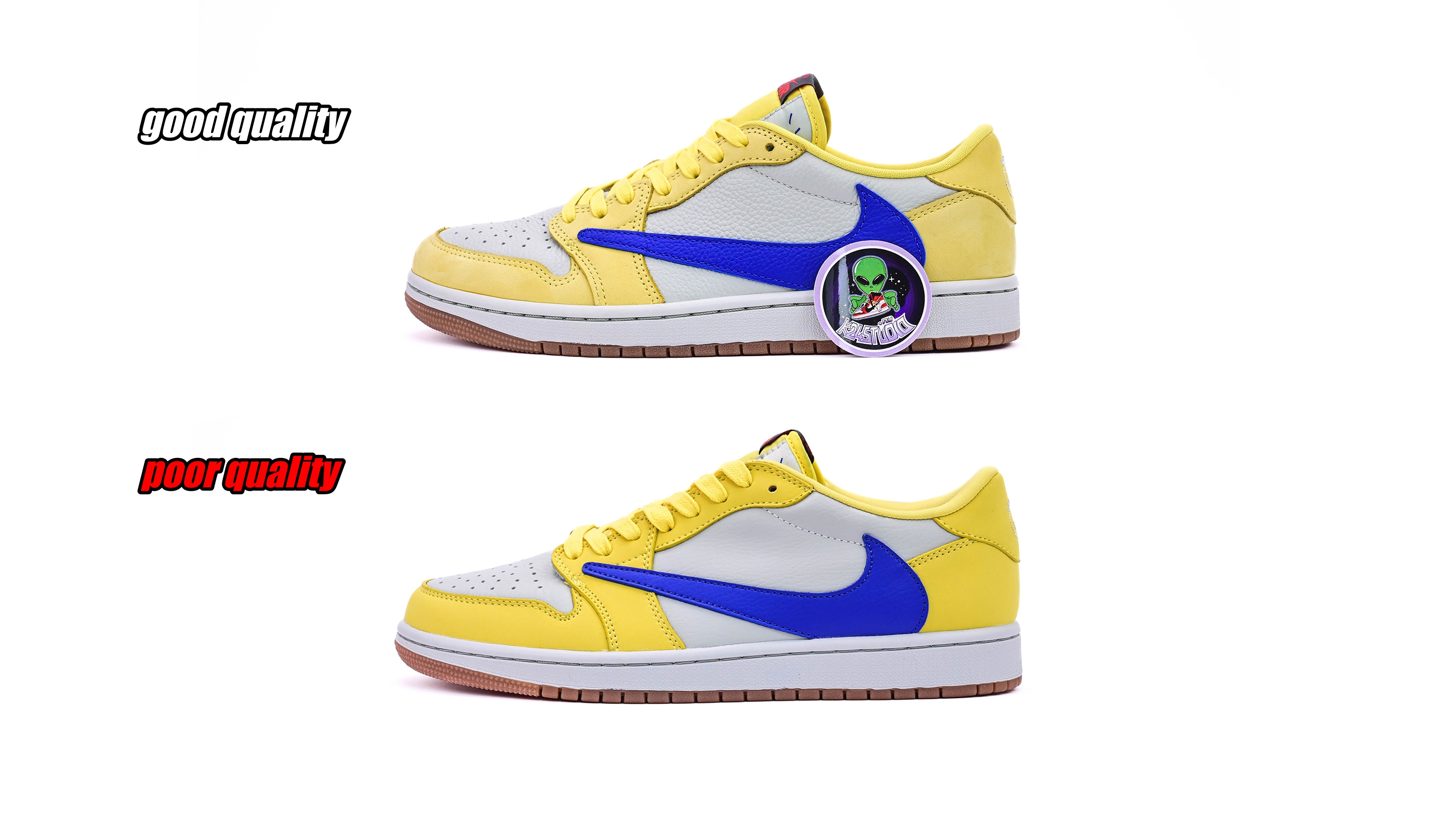 Travis Scott x Jordan Air Jordan 1Low Canary