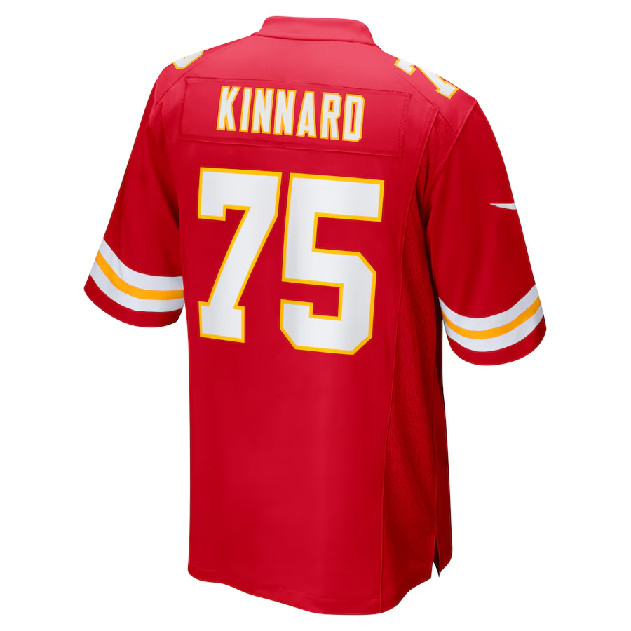 Nike Darian Kinnard Kansas City Chiefs Red Game Player Jersey