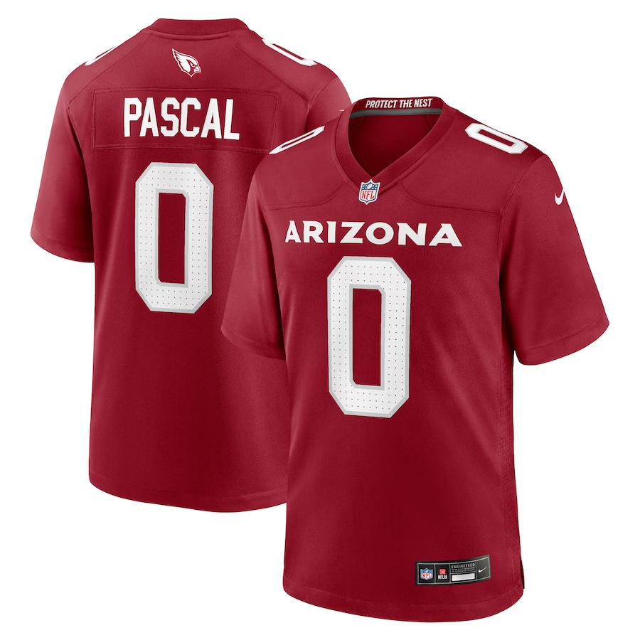 Nike Zach Pascal Arizona Cardinals Cardinal Game Player Jersey