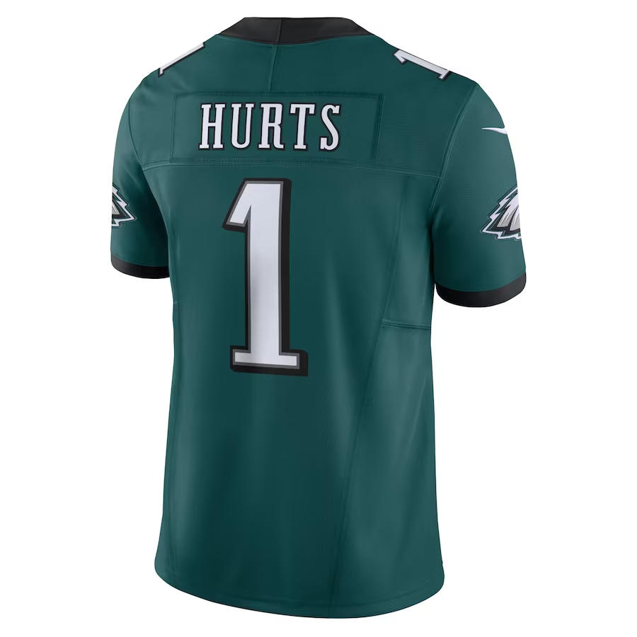 Nike Jalen Hurts Philadelphia Eagles Green Vapor F.U.S.E. Limited Jersey