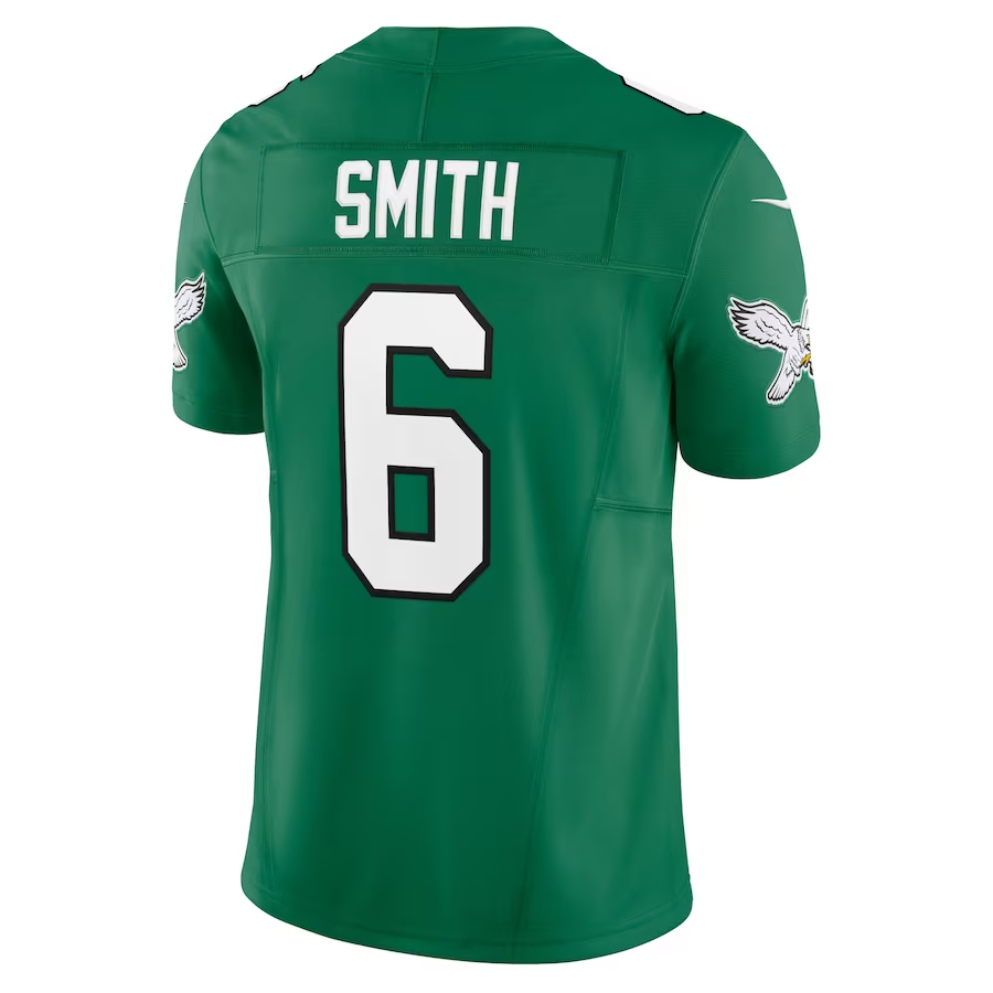Nike DeVonta Smith Philadelphia Eagles Kelly Green Vapor F.U.S.E. Lim