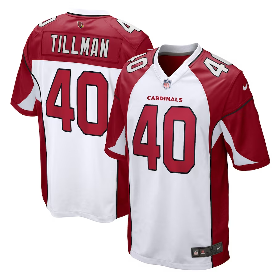 Nike Pat Tillman Arizona Cardinals White Retired Player Game Jersey