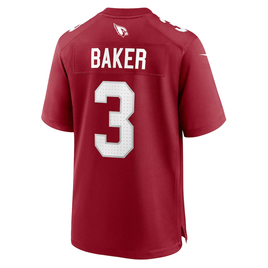 Nike Budda Baker Arizona Cardinals Cardinal Game Player Jersey