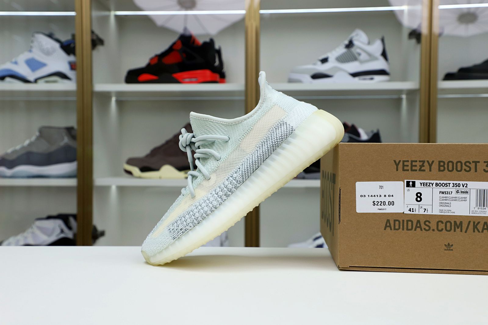 YEEZY BOOST 350 V2 'CLOUD WHITE REFLECTIVE'