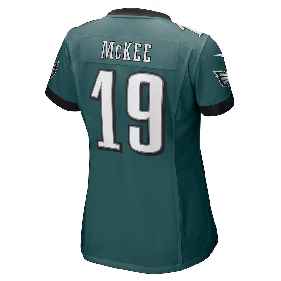 Nike Tanner McKee Philadelphia Eagles Women's Midnight Green Team Game Jersey