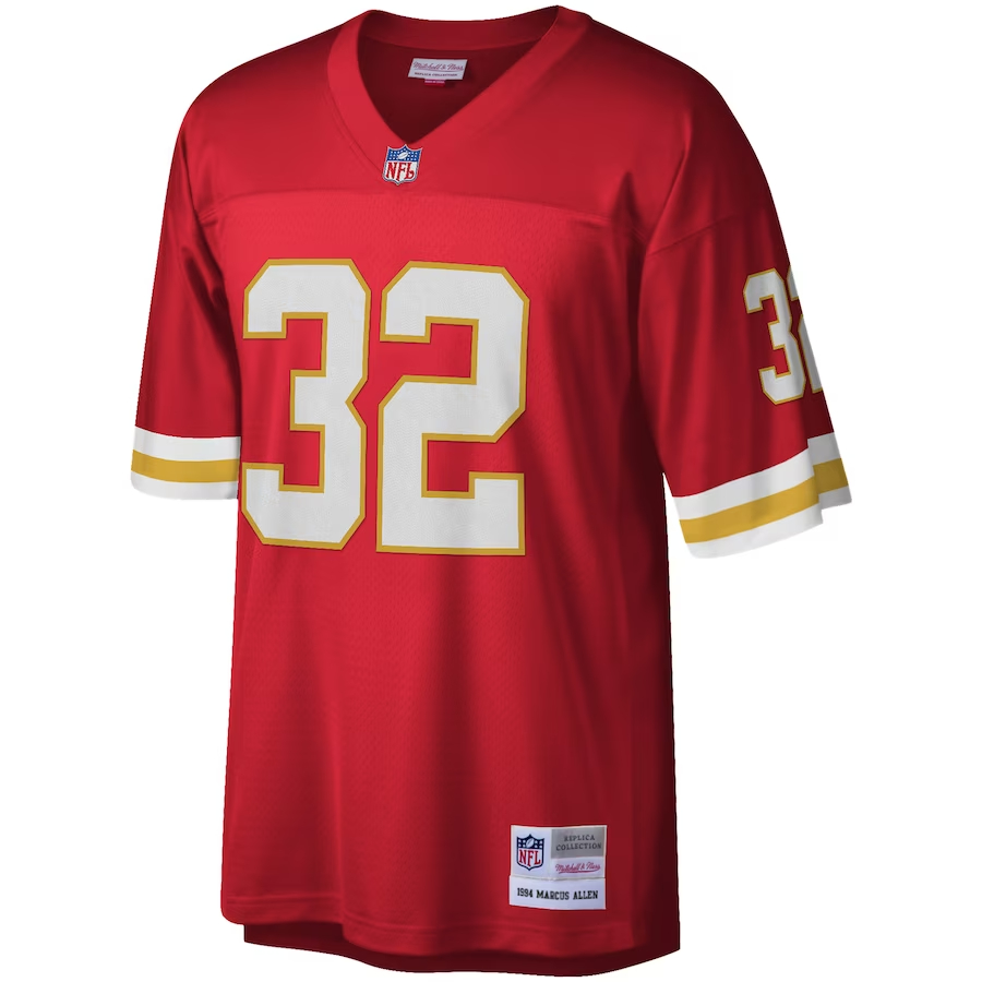 Mitchell & Ness Marcus Allen Kansas City Chiefs Red Legacy Replica Jersey