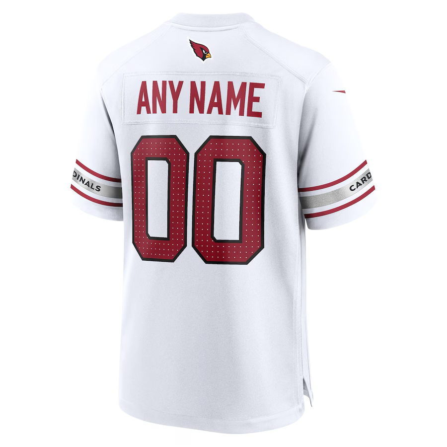 Nike Arizona Cardinals White Custom Game Jersey