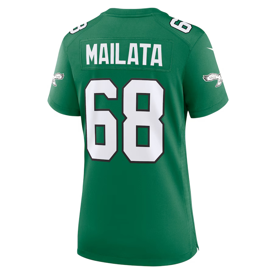 Nike Jordan Mailata Philadelphia Eagles Women's Kelly Green Alternate Game Jersey