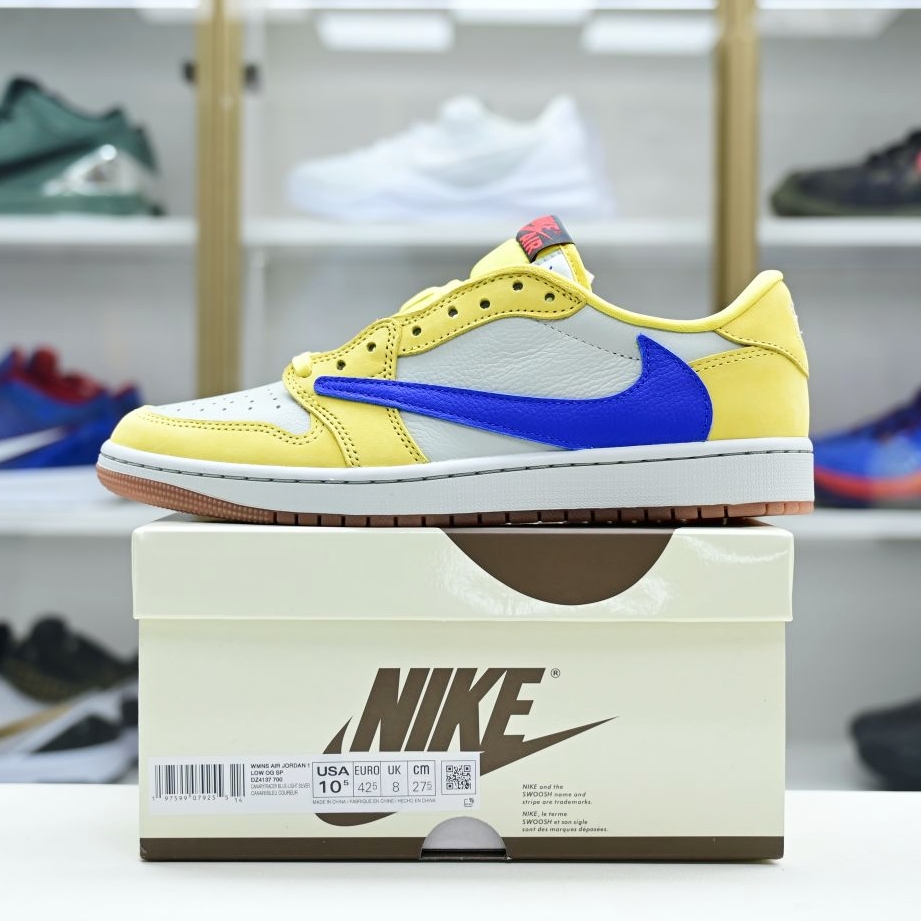 Travis Scott x Jordan Air Jordan 1 Low Canary