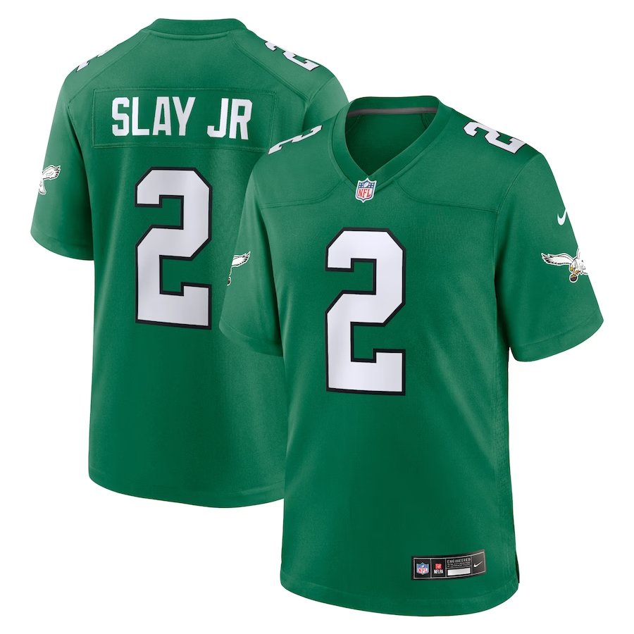 Nike Darius Slay Philadelphia Eagles Kelly Green Alternate Game Player Jersey