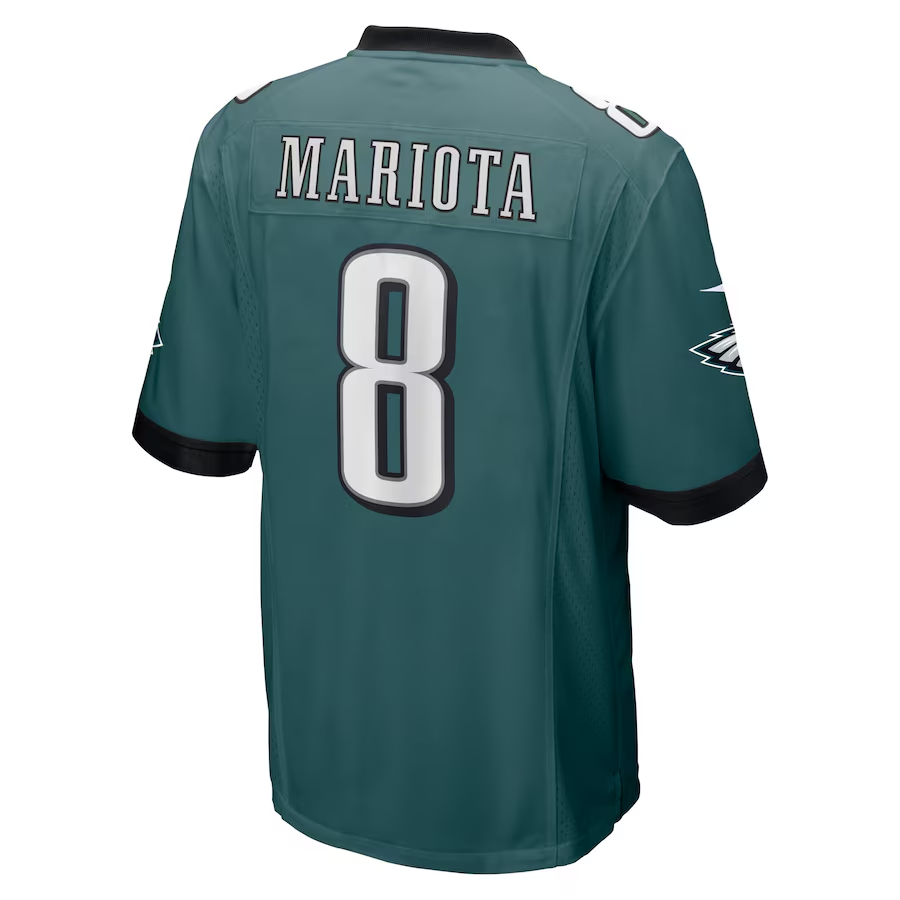 Nike Marcus Mariota Philadelphia Eagles Green Game Jersey