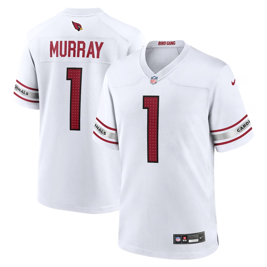 Nike Kyler Murray Arizona Cardinals White Game Player Jersey