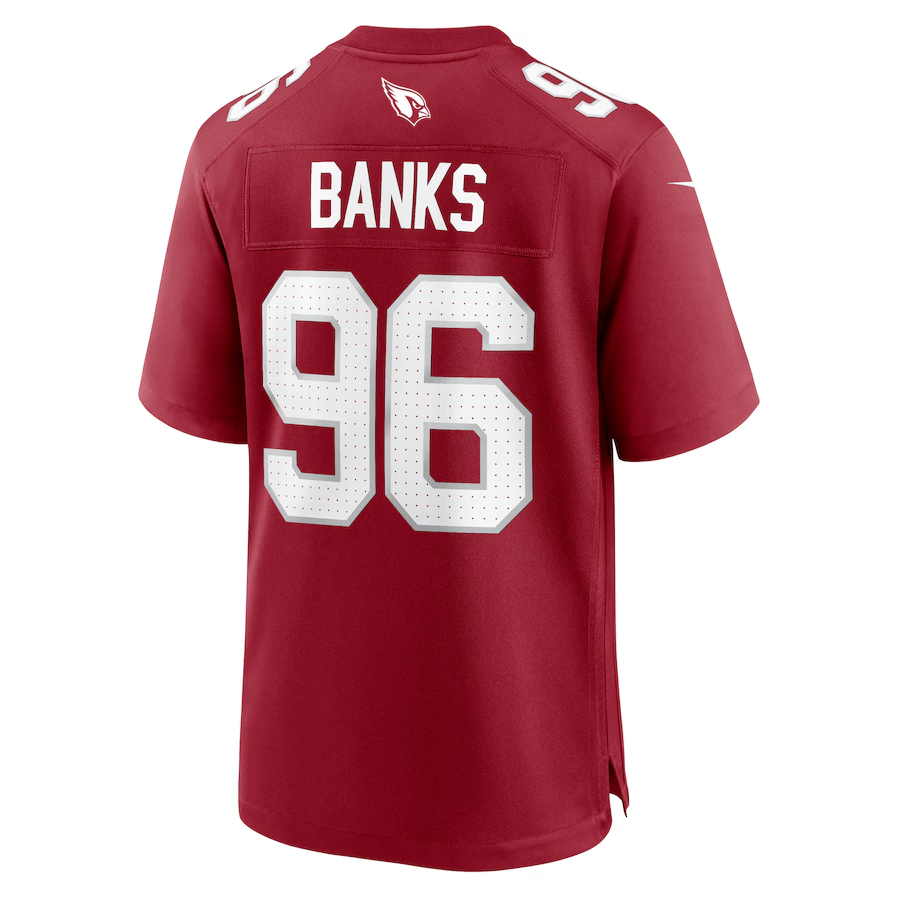 Nike Eric Banks Arizona Cardinals Cardinal Game Jersey