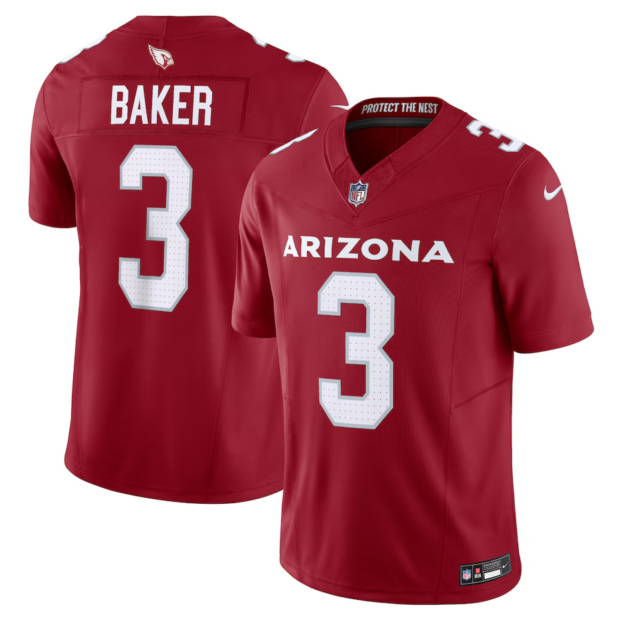 Nike Budda Baker Arizona Cardinals Cardinal Vapor F.U.S.E. Limited Jersey