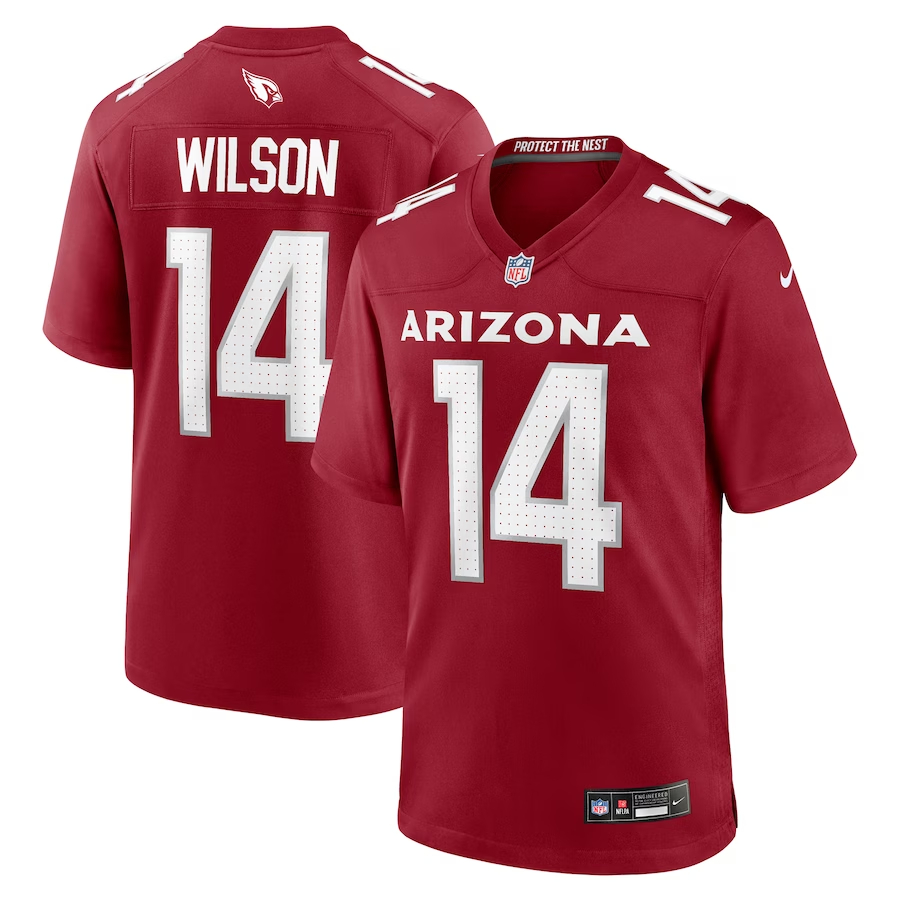 Nike Michael Wilson Arizona Cardinals Cardinal Team Game Jersey