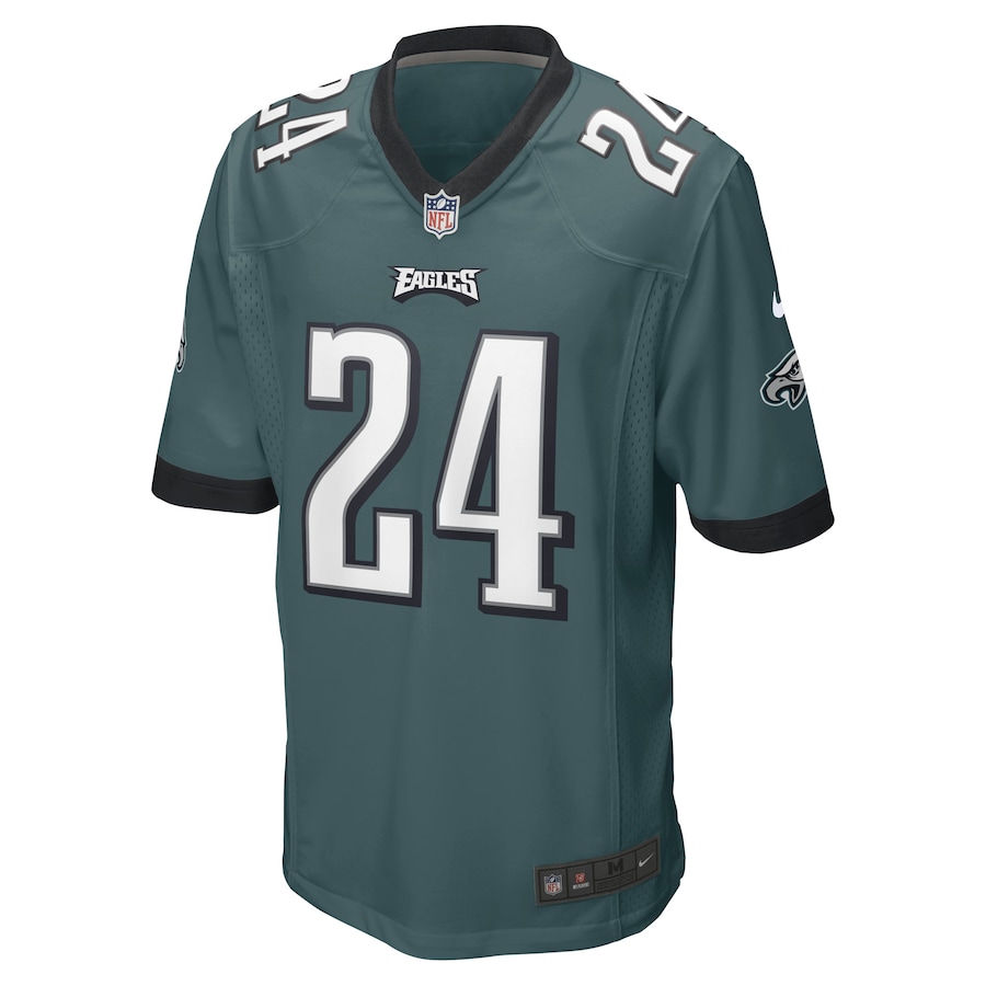 Nike James Bradberry Philadelphia Eagles Midnight Green Game Player Jersey