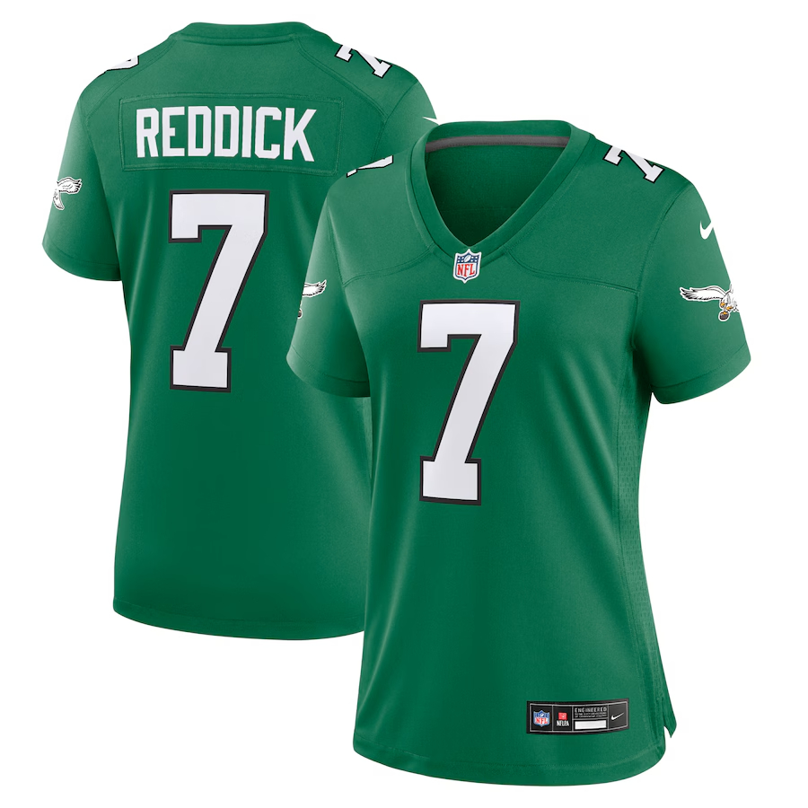 Nike Haason Reddick Philadelphia Eagles Women's Kelly Green Alternate Game Jersey