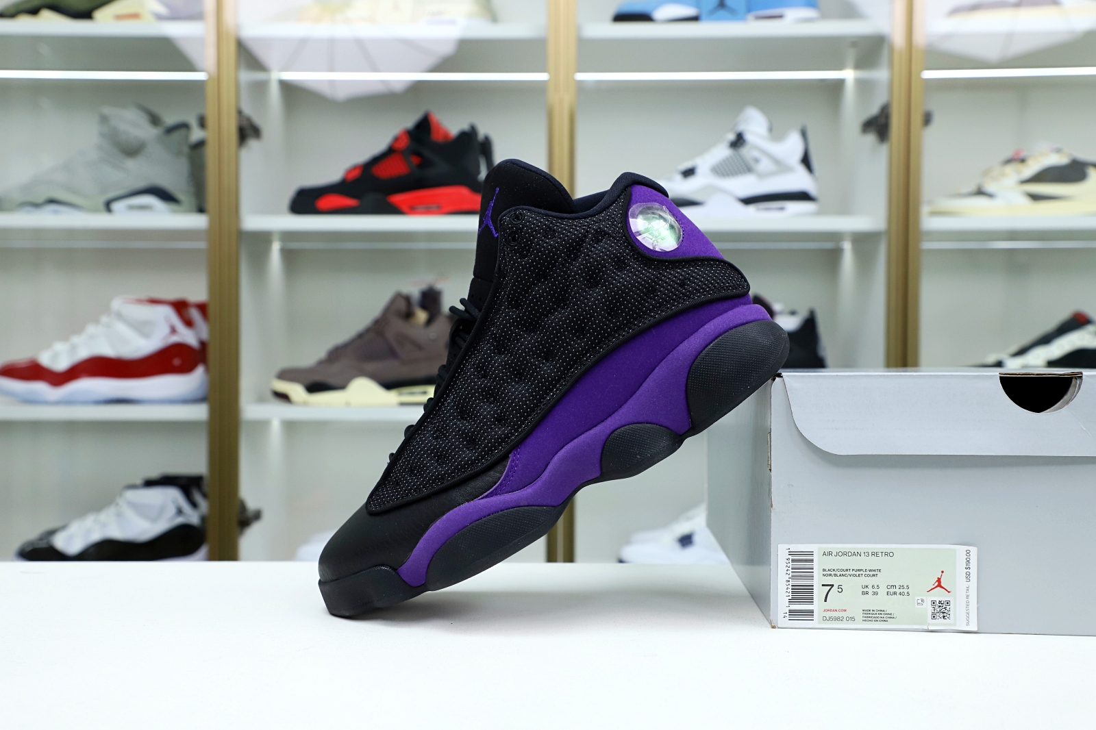 AIR JORDAN AIR JORDAN 13 RETRO 'COURT PURPLE'