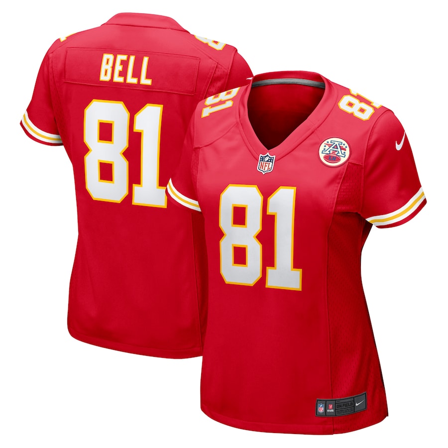 Nike Blake Bell Kansas City Chiefs Women's Red Game Player Jersey