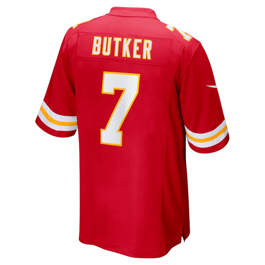 Nike Harrison Butker Kansas City Chiefs Red Game Jersey