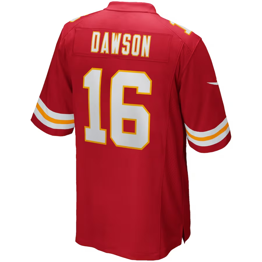 Nike Len Dawson Kansas City Chiefs Red Game Retired Player Jersey
