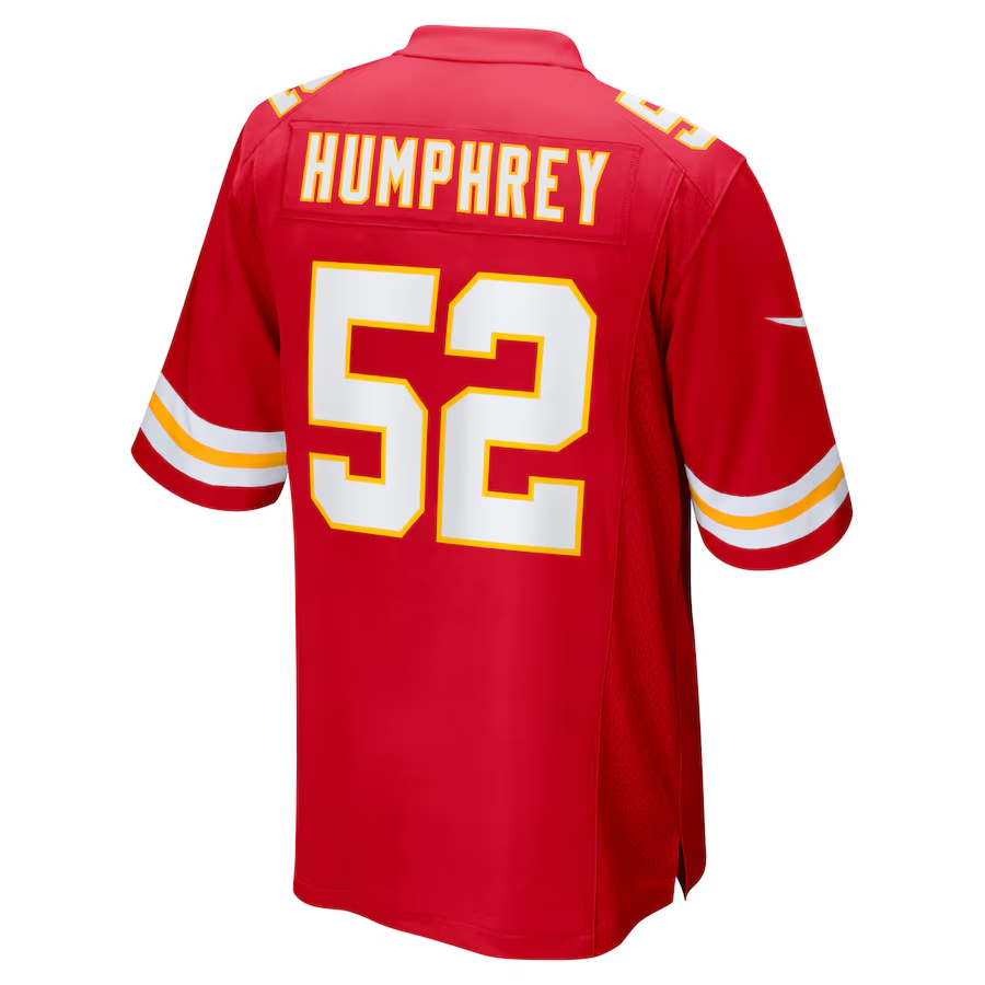 Nike Creed Humphrey Kansas City Chiefs Red Game Jersey