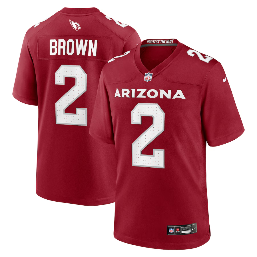 Nike Marquise Brown Arizona Cardinals Cardinal Home Game Jersey