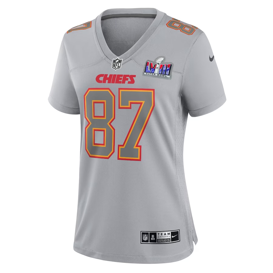 Nike Travis Kelce Kansas City Chiefs Women's Gray Su
