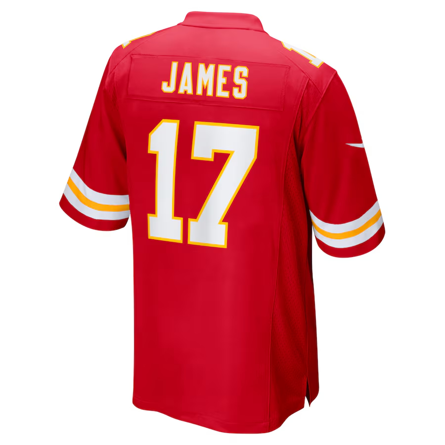 Nike Richie James Kansas City Chiefs Red Game Jersey