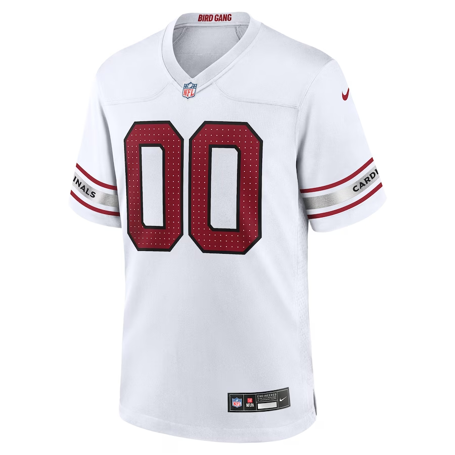 Nike Arizona Cardinals White Custom Game Jersey