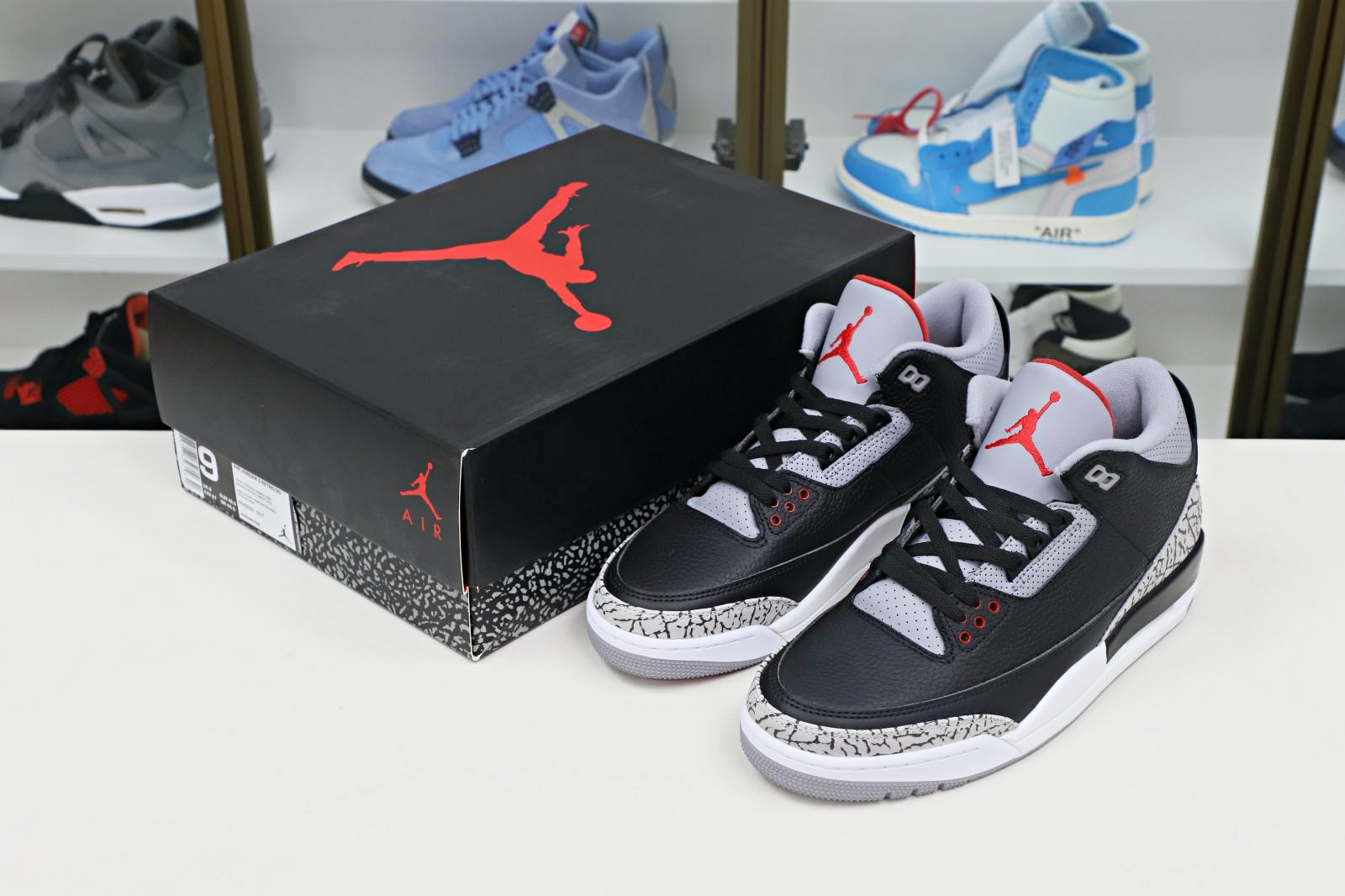 Jordan Air Jordan 3 retro blackcement 2018(854262-001)