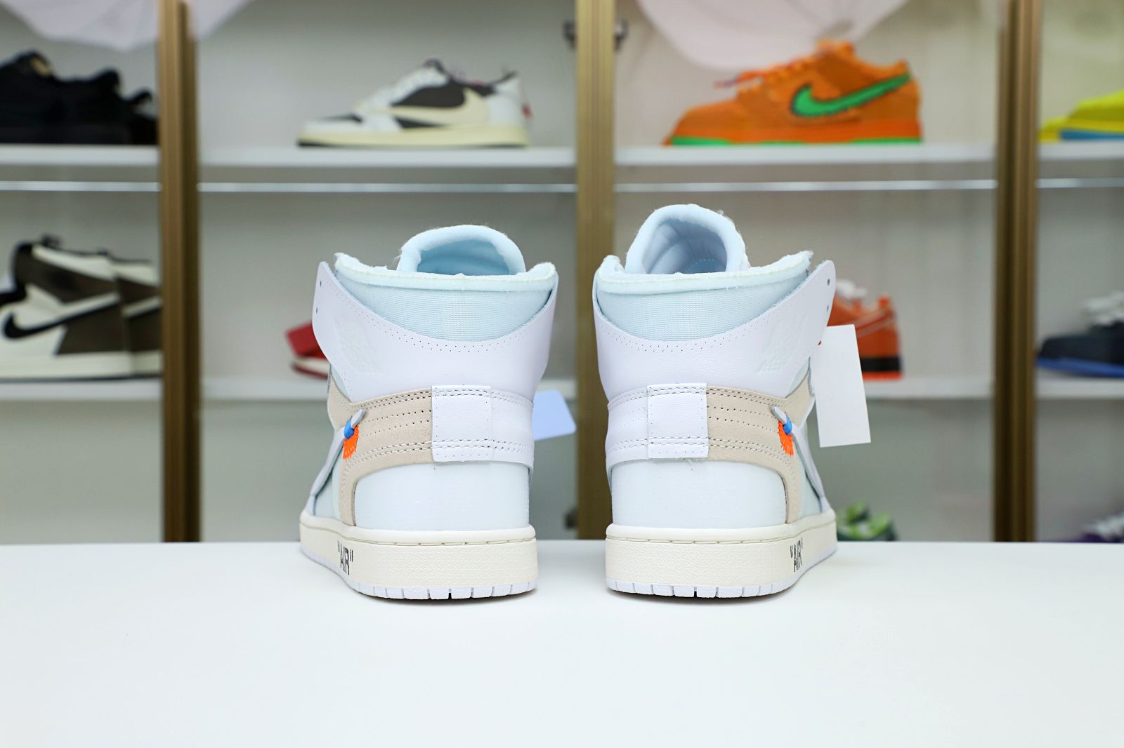 OFF-WHITE X AIR JORDAN 1 RETRO HIGH OG 'WHITE' 2018