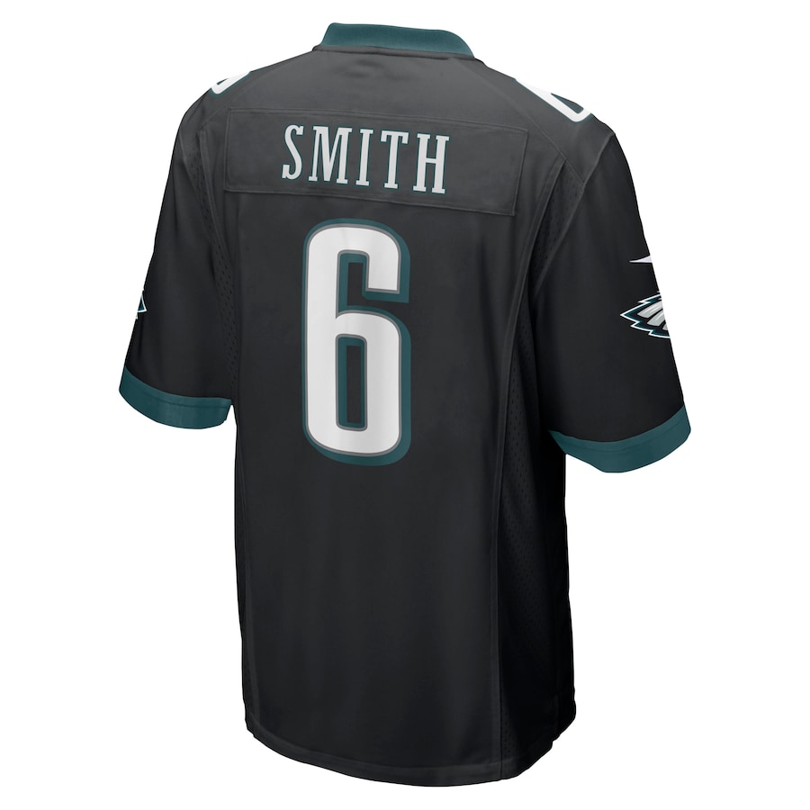 Nike DeVonta Smith Philadelphia Eagles Black Game Jersey