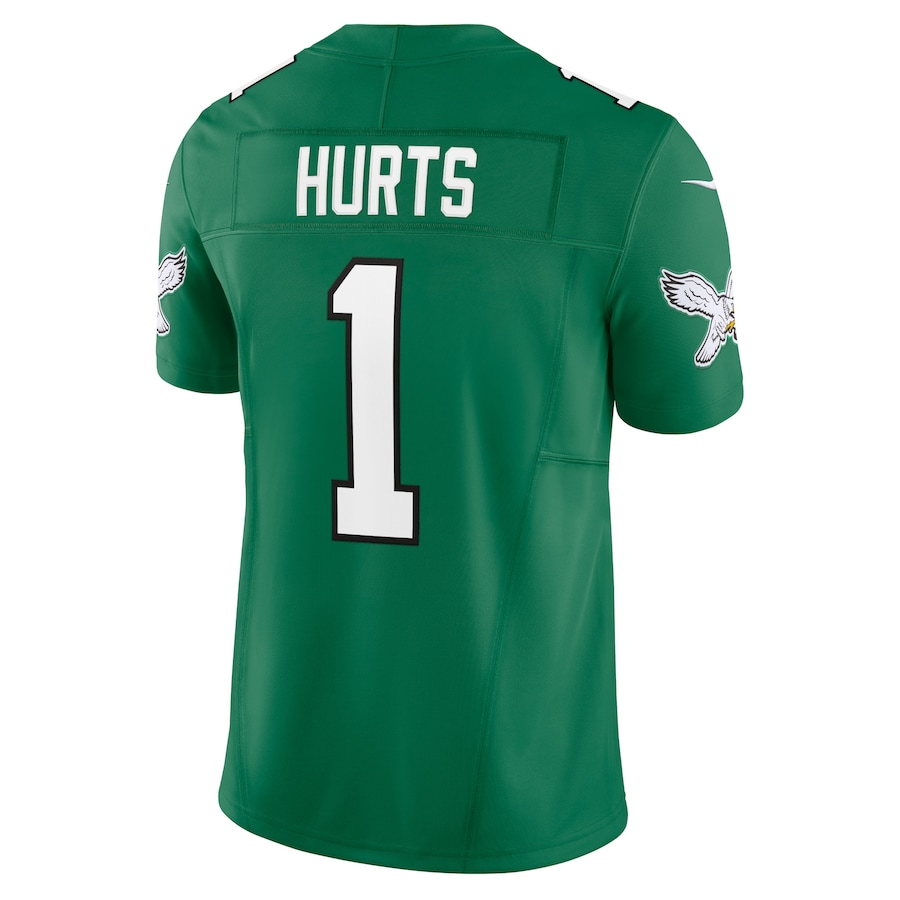 Nike Jalen Hurts Philadelphia Eagles Kelly Green Vapor F.U.S.E. Limited